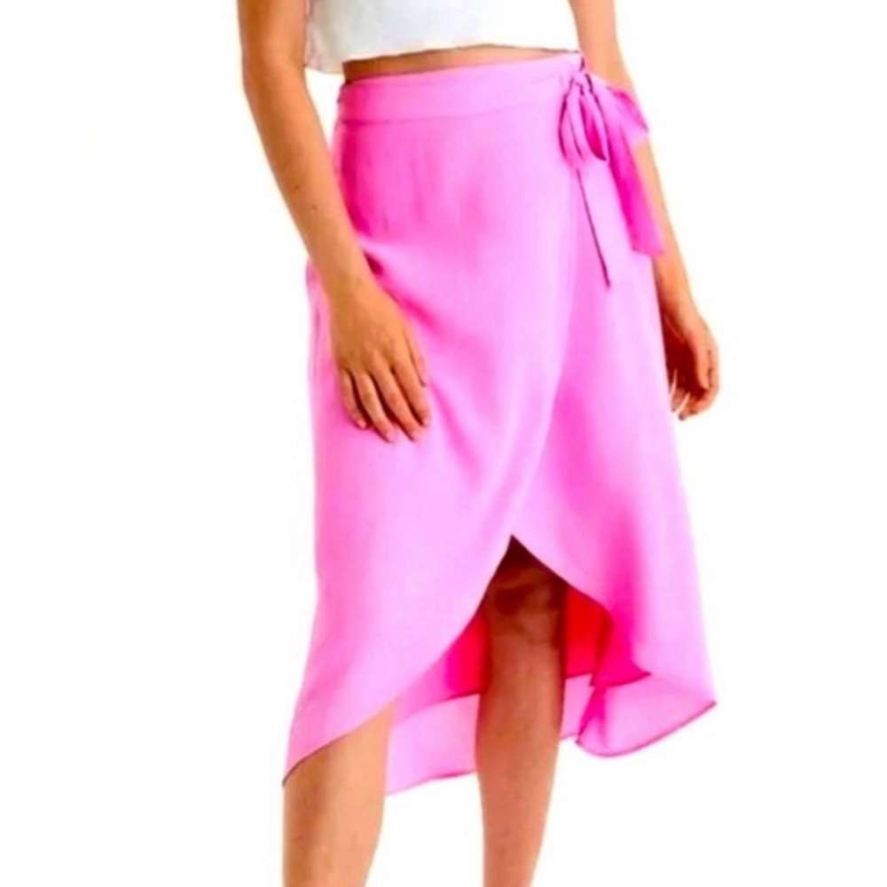 American Eagle Outfitters | Bubblegum Pink Wrap Skirt | Size XS